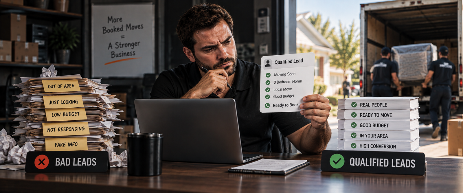 Your Moving Company Doesn't Need More Leads. It Needs Better Leads